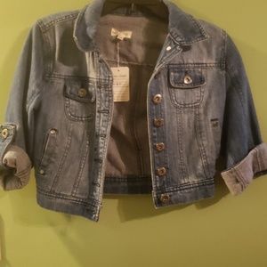 Cropped Jean jacket